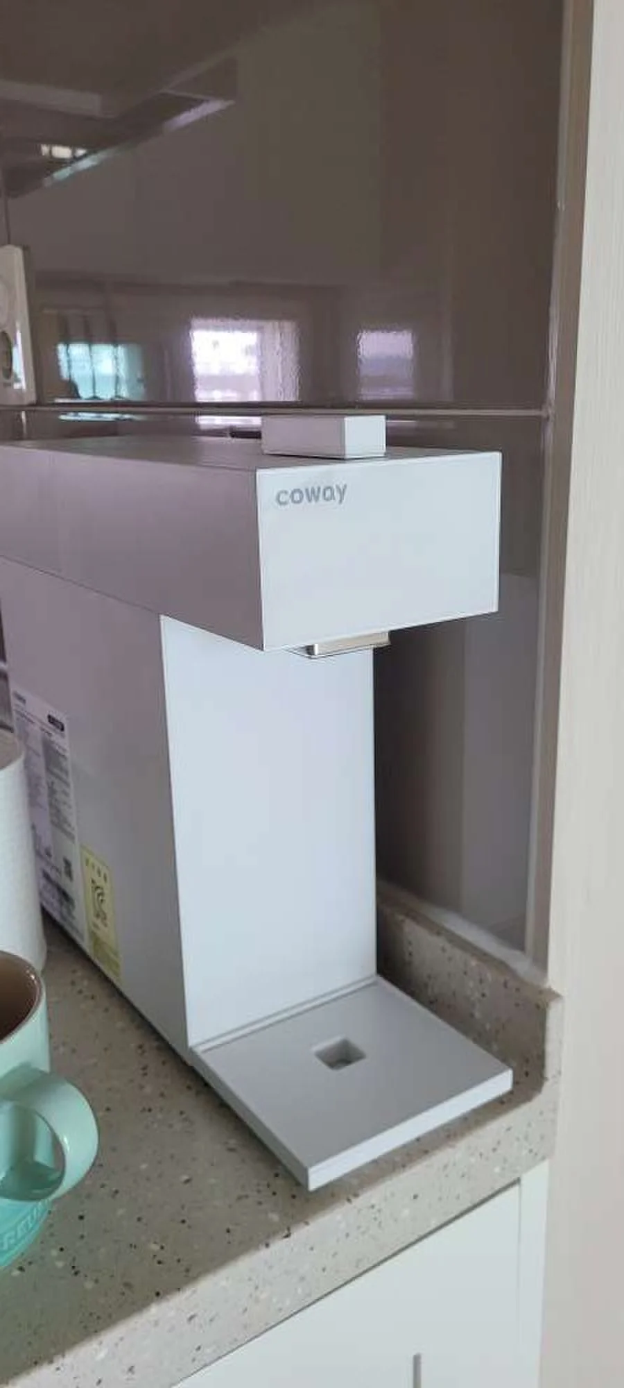 정수기추천 화서동 스위치 정수기 설치 완료 코웨이정수기추천