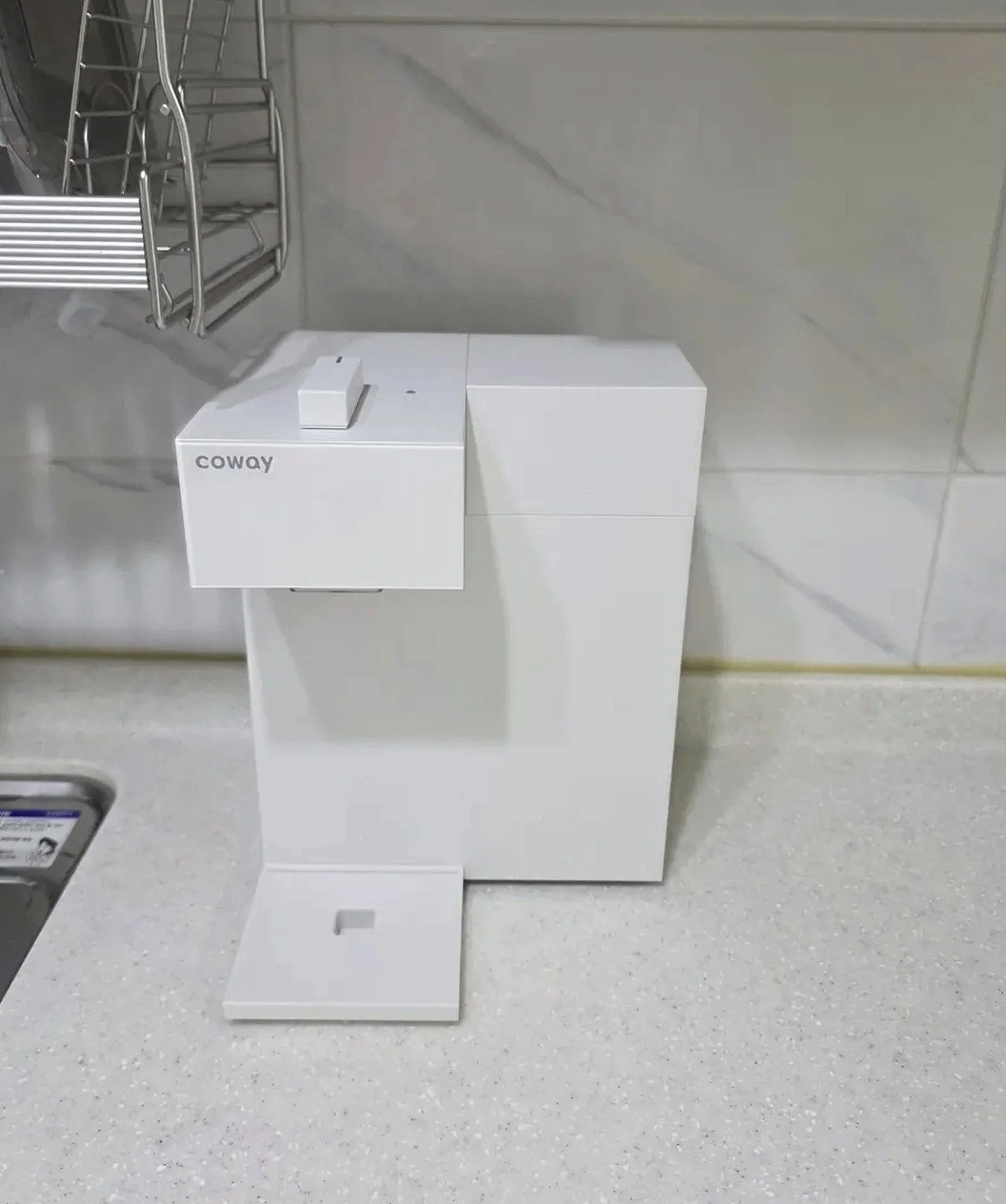 설치사례 회기 p-2200n스위치정수기(정수만가능) 설치 완료 코웨이정수기추천